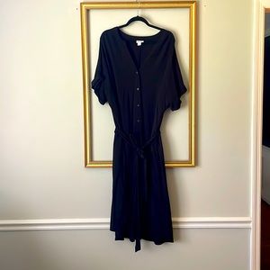 Black High-Low Dress